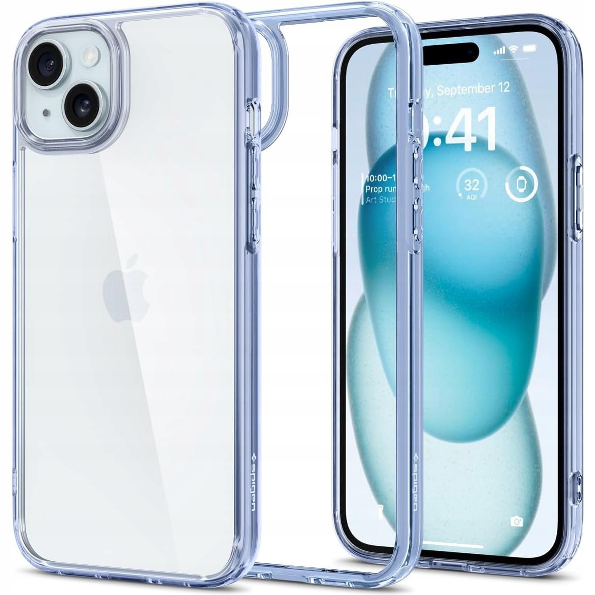 Zadné strany Spigen pre Apple iPhone 15 Ultra Hybrid ružové